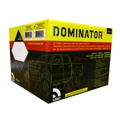 Dominator™ Urethane Truck Bed Liner Kit: Black - 4L