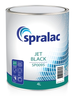 Spralac SP0095 Factory Pack: Jet Black - 4L