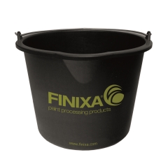 Finixa® Bucket With Spout: Black - 12L