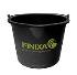 Finixa® Bucket With Spout: Black - 12L