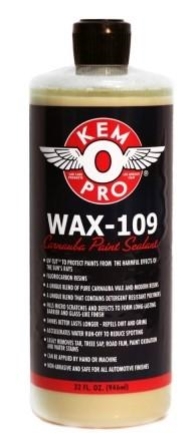 Kem-O-Pro® Wax-109 Carnauba Paint Sealant - 946ml