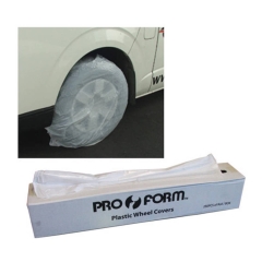 Pro Form Plastic Wheel Covers Disposable (PKT250)