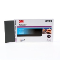 3M™ 02023 Wetordry™ Abrasive Sheet 401Q: P1500 - Box 50