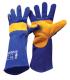 Armour® Leather Blue Welding Glove 40cm: XL - Pair