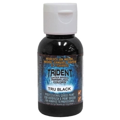 Trident Airbrush Solid Colour: T01 Tru Black - 250ml