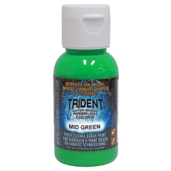 Trident Airbrush Solid Colour: T12 Mid Green - 50ml