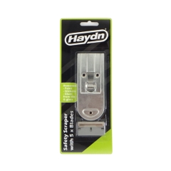 Haydn® Retractable Scraper Safety Razor With 5 Blades