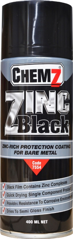 Chemz® Zinc: Black - Aerosol