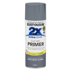 Rust-Oleum® 2X Ultra Cover Primer: Flat Grey - Aerosol