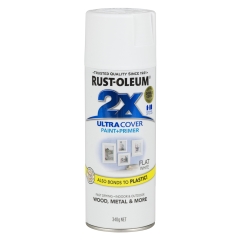 Rust-Oleum® 2X Ultra Cover: Flat White - Aerosol