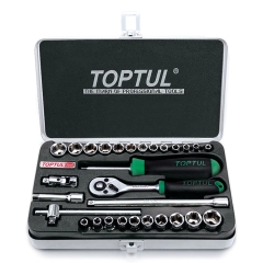 Toptul® GCAD2902 Socket Set 6PT 1/4" 29pcs - Set