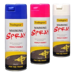 Tradegear Marking Spray: Fluoro Red - Aerosol