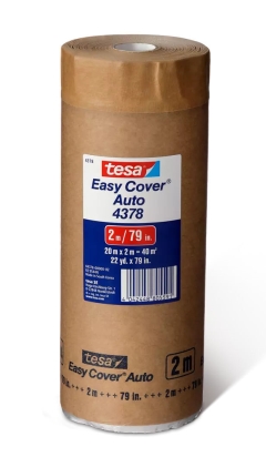 tesa® 4378® Easy Cover Auto Masking Process: 2M x 20M - Roll