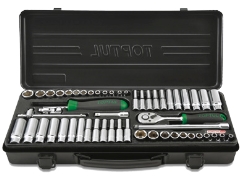 Toptul® GBA5440 Socket Set 6PT 1/4" 54pcs - Set