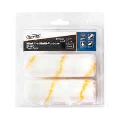 Haydn® 100mm Mini Gold Stripe Roller Sleeve - Pack 2