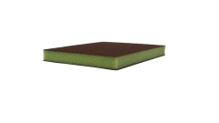 Finixa® Sharp Foam Pad 120mm x 98mm x 13mm: P320 - Each