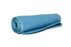 PureWax Waffle Weave Cloth: Light Blue - 10 Pack