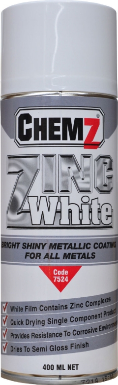 Chemz® Zinc: White - Aerosol