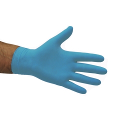 Pomona 345 Nitrile Powder Free Blue Gloves: Medium -Box 100