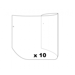 DeVilbiss ProViSOR Tear Off Visors - 10 Pack