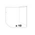 DeVilbiss ProViSOR Tear Off Visors - 10 Pack