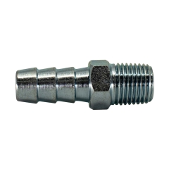 ARO Air Fitting Hose Connector + 1/4" BSPm x 10mm Barb