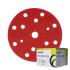 Finixa® Red Sanding Disc Ø150mm 15 Holes: P120 - Box 100