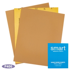 Smart B338 Dry Sand Sheets Gold 230mm x 280mm: P400 - Slv 50