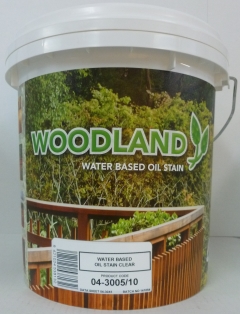 Cotec Woodland Waterbased Oil Stain: Clear - 10L