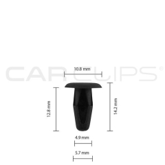 Carclips® CC10484 Honda Car Clip - Bag of 25