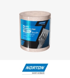 Norton A297 No-Fil Adalox Roll 115mm x 10M: P180 - Roll