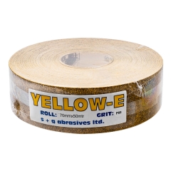 S+G Riken Yellow-E EWT Roll 70mm x 50M: P60