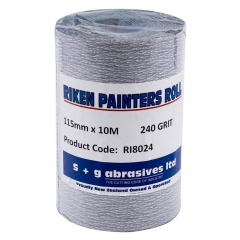 S+G Riken Painters Roll 115mm x 10M: P240