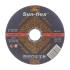 Sun-flex® INOX Cut Off Wheel: 125mm x 0.8mm x 22.23mm