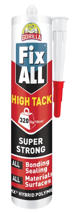 Gorilla Fix-All High Tack Adhesive: White - Cartridge