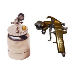 WellMade W7031C Pressure Feed Gun Kit: 1.4mm + 2L Pot - Kit