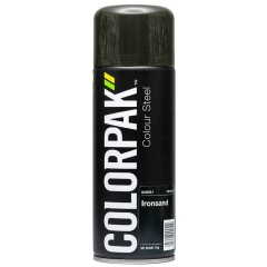 ColorPak Colour Steel Lacquer: Ironsand - Aerosol