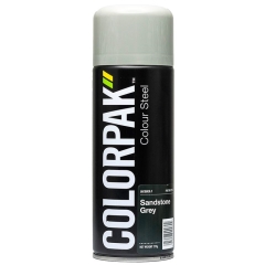 ColorPak Colour Steel Lacquer: Sandstone Grey - Aerosol