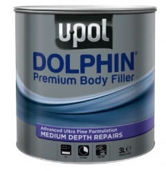 U-POL Dolphin® Premium Medium Depth Body Filler - 3L