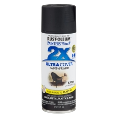 Rust-Oleum® 2X Ultra Cover Satin: Canyon Black - Aerosol