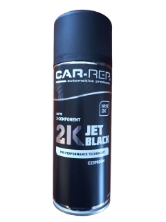 Car-Rep® 2K Top Coat: RAL9005 Jet Black Matt - Aerosol