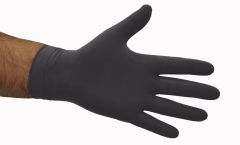 Pomona 349 BLAXX Textured Nitrile Gloves: Large - Box 100