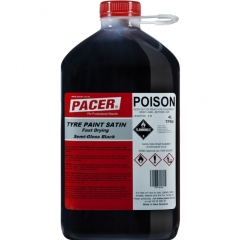 Pacer® Tyre Paint: Satin Black - 20L