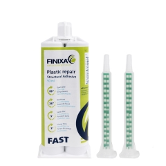 Finixa® Plastic Repair 'Fast' (25 seconds): Black - 50ml