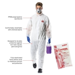 Esko® Titan® 220 Polypropylene Coverall: 2XL - Each