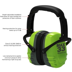 Esko® Max33 Folding Earmuff - Each