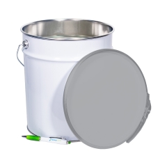 Morris McMahon Open Head White Pail: 10L - Each