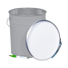 Morris McMahon Reseal Plus White Pail Lid: 10L - Each