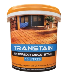 CCM Transtain Waterbased PU Stain: Clear Base - 10L