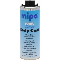 Mipa 256019 Water Based Stone Chip: Black - 1L